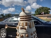 Yet another photo of the Imperial Dalek, but this time utilizing forced perspective with a car in the background to make it look as if it were actually a full-size Dalek and not merely an action figure