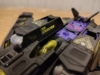 Beast Wars II BB in plane mode, photograph of the back with Starscream inserted into the rear entry