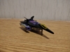 Beast Wars II Starscream in jet mode, a fighter jet