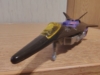 Beast Wars II Starscream in jet mode, another close up angle of the front of the jet