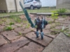 Energon Starscream in robot mode, wielding his giant combined sword