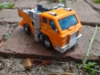 Kingdom Huffer in truck mode, with his accessories attached