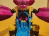 Legacy Cancer in beast mode, with his cockpit (yes, this robot crab monster has a cockpit) opened, showing the Headmaster - Cancer himself - seated inside