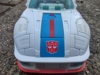 SS86 Jazz in vehicle mode, close up of his hood showing off the details
